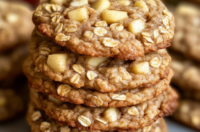 Apple Cinnamon Oatmeal Cookies