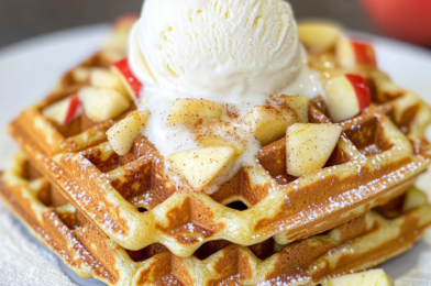 Apple Pie Waffles
