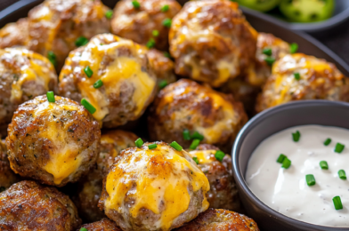 Cheesy Sausage Balls