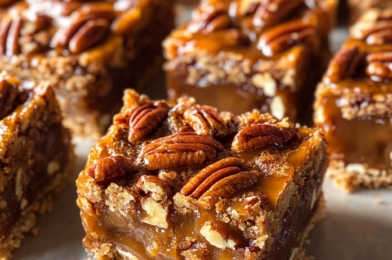 Pecan Pie Bars Recipe (Caramel Bar)